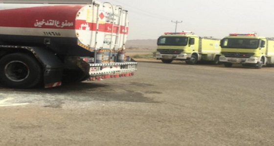 مدني الباحة يتمكن من السيطرة على حريق بمحطة وقود