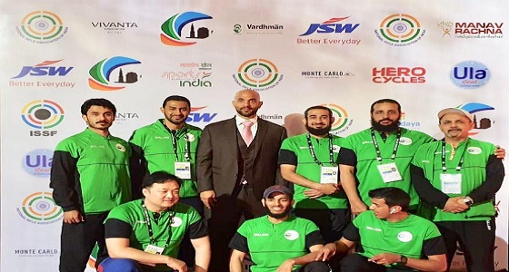 بالصور.. أخضر الرماية يشارك في كأس العالم في نيودلهي