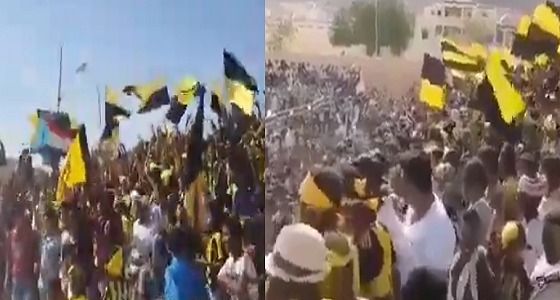 بالفيديو.. أهازيج واستعراض رائع لـ ألتراس الاتحاد في حضر موت اليمنية