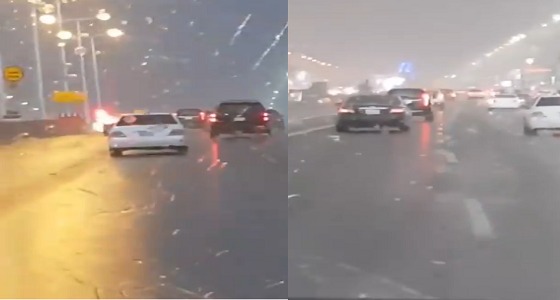 بالفيديو.. هطول أمطار خفيفة على الرياض بعد موجة من الغبار