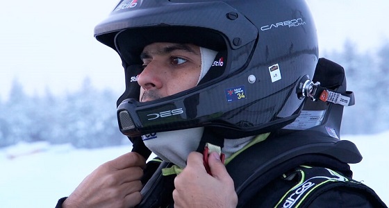 بالصور.. راكان الراشد ينهي مشاركته في رالي لابلاند الثلجي