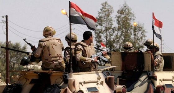 الجيش المصري يقضي على 7 عناصر مسلحة بشمال سيناء