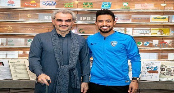 هتان باهبري يلتقي بعضو شرف ” الهلال ” الأمير الوليد بن طلال