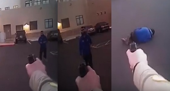 بالفيديو.. لحظة إطلاق النار على داعشي رفض الامتثال لأوامر الشرطة 