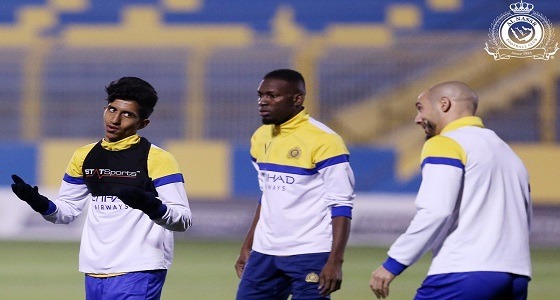 بالصور.. ” النصر ” يختتم استعداداته لملاقاة ” القادسية ” غدًا