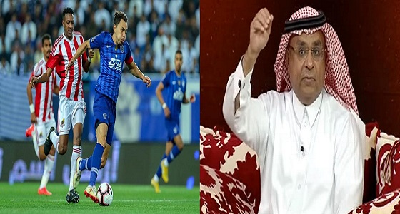 سعود الصرامي أراد اتهام الهلال بـ ” مهنية “.. و برأه من حيث لايعلم؟