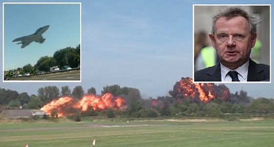 فيديو لطيار تسبب في مقتل 11 شخصا أثناء عرض جوي