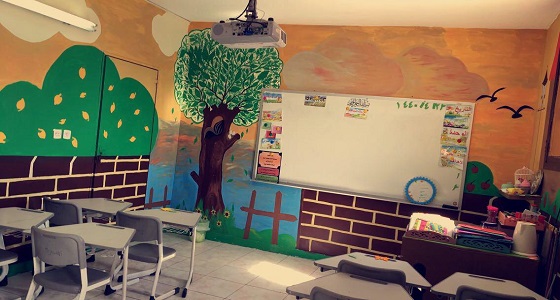 بالصور.. البدء في مبادرة التعريف باللغة الصينية بمدرسة علوم الرياض للبنات