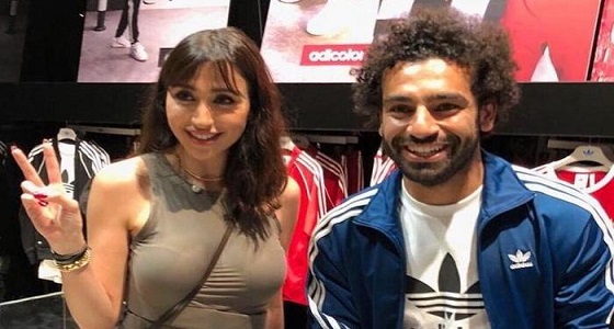 بالصور.. 5 معلومات عن جيسي عبدو التي ظهرت بصحبة محمد صلاح