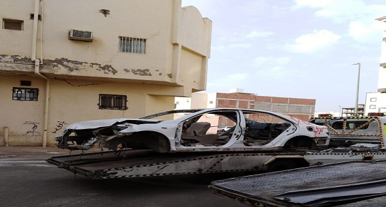 أمانة المدينة ترفع أكثر من 6 الآف سيارة خربة وهياكل تالفة