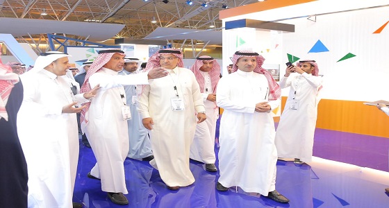 مسوؤلون حكوميون يزورون المعرض المصاحب لملتقى لقاءات الرياض 2019