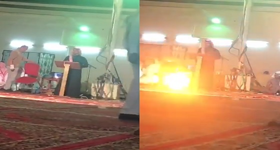 بالفيديو.. وقوع انفجار في حفل زواج بمكة المكرمة بسبب سيجارة
