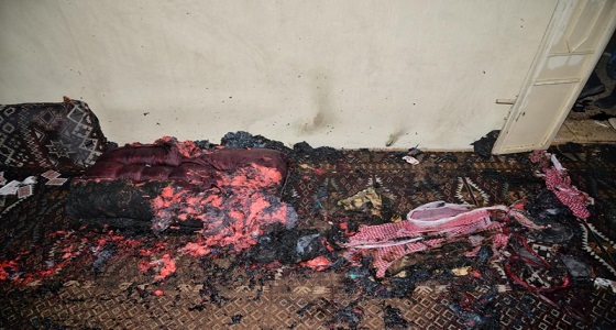 إصابة 8 أشخاص إثر إندلاع حريق بمنزل في حائل