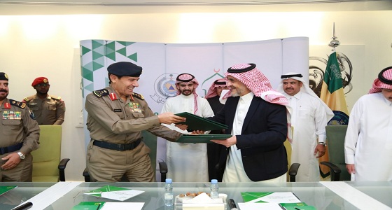 بالصور.. اتفاقية تعاون بين الدفاع المدني والعنود الخيرية