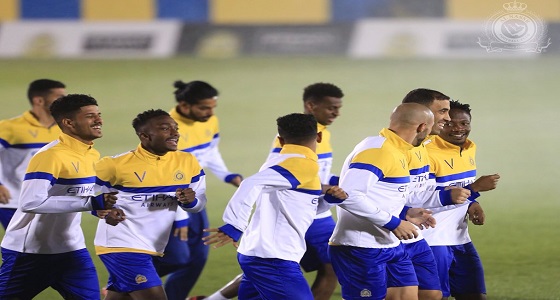 بالصور.. النصر يبدأ استعداداته لمواجهة الاتفاق