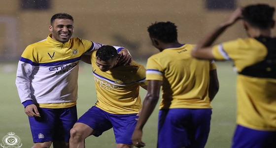 بالصور.. النصر يختتم تدريباته لمواجهة الجيل