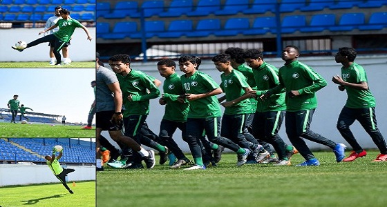بالصور.. المنتخب الوطني تحت 16 عامًا يختتم استعداداته لمواجهة أذربيجان وديًا