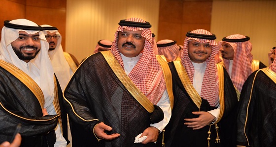 الأمير عبدالعزيز بن سعد يحتفل بزواج ابنه سعد