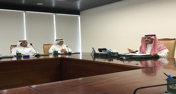 محافظ الدرعية يستقبل مسئولي مجمع الأمل بالرياض