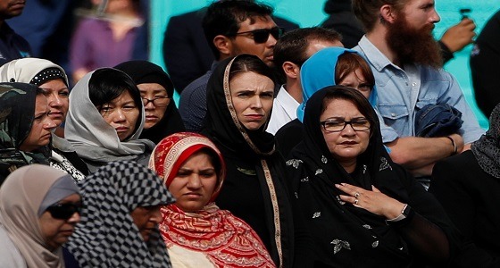 بالصور.. جموع غفيرة وشخصيات دولية في تأبين ضحايا هجوم نيوزيلندا