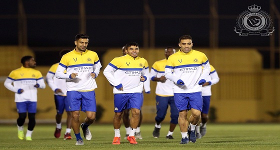 بالصور.. النصر يختتم تدريباته استعدادًا لـ ذوب آهب الإيراني