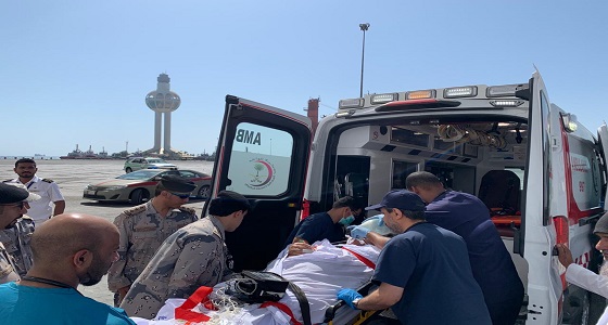 حرس الحدود يرافق سفينة ركاب على متنها بحارا بريطانيا تعرض لعارض صحي