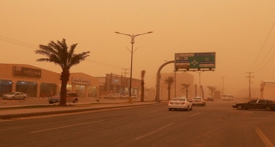 تحذير لمستخدمي الطرق بالمنطقة الشرقية بسبب الرياح