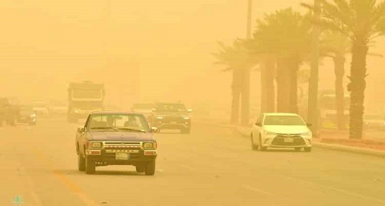 ” الأرصاد ” تنبه بموجة غبار عنيفة تضرب الرياض والشرقية