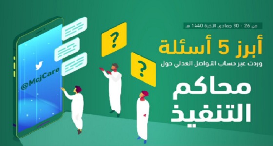 ” العدل ” تكشف عن أبرز 5 أسئلة وردت إليها حول محاكم التنفيذ