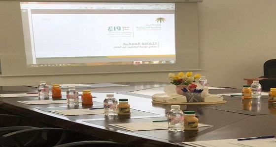 مكتب عمل رابغ ينظم ورشة تثقيفية بعنوان ” الثقافة العمالية “