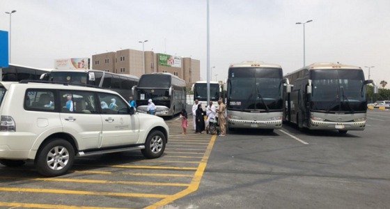 رصد مخالفات على حافلات نقل المعتمرين بمركز الهدا السياحي