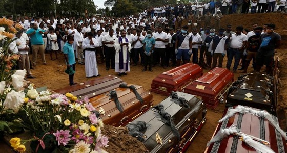 ارتفاع حصيلة ضحايا تفجيرات سريلانكا إلى 359 قتيلا