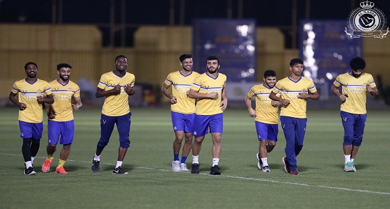 بالصور.. النصر يبدأ استعدادته لمباراته أمام الاتحاد