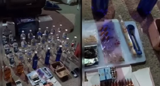 بالفيديو.. شرطة الرياض تضبط مجاهرًا بالمعصية ومروجًا الخمور