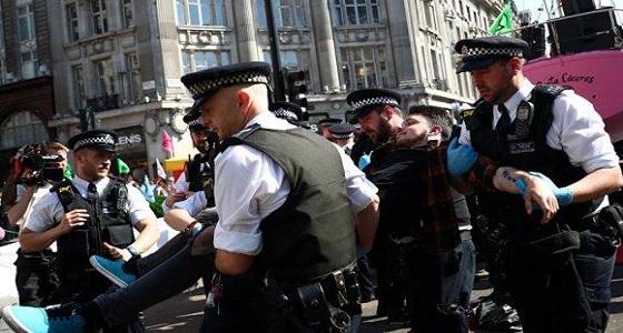 اعتقال 700 شخص إثر مظاهرات في لندن لليوم السادس على التوالي