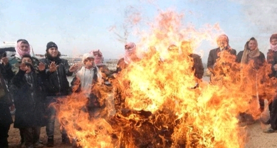 حرق 19 امرأة يزيدية على يد داعش لرفضهن ممارسة الفاحشة