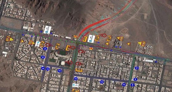 مرور المدينة: إغلاق تقاطع طريق الأمير نايف مع طريق الإمام مسلم