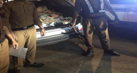إيقاف مهرب بالقوة الجبرية بعد محاولته الهرب بعكس السير في صبيا