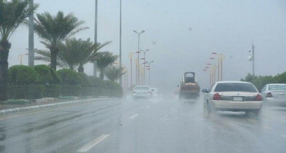 أمطار رعدية ورياح نشطة على مكة