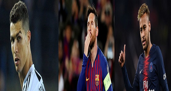 ” ميسي ” يتفوق على رونالدو ونيمار بقائمة الأكثر دخلا