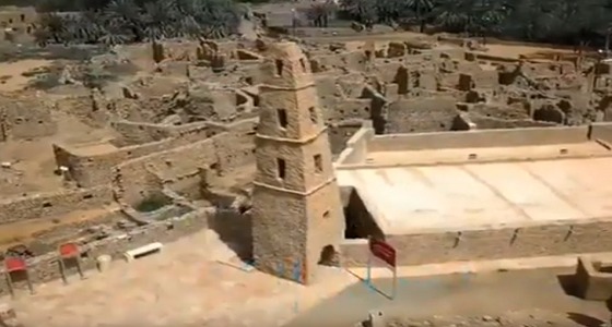&#8221; فيديو &#8221; يوثق تاريخ مسجد عمر بن الخطاب بدومة الجندل