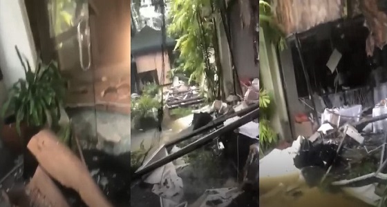 بالفيديو.. مشاهد مؤثرة لزميلة المواطنين المتوفيين لحظة تفجيرات سريلانكا