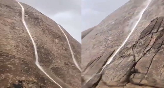 بالفيديو.. مشهد جميل لأمطار الهضب شمال وادي الدواسر 