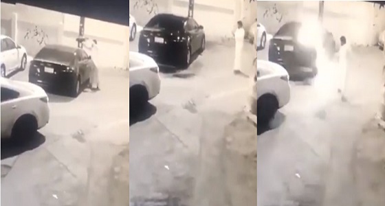 بالفيديو.. النائب العام يوجه بالقبض على شاب أحرق سيارة امرأة بالطائف
