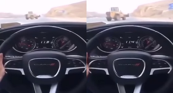 بالفيديو.. اصطدام سيارة بـ ” شيول ” بسبب انشغال قائدها بالجوال