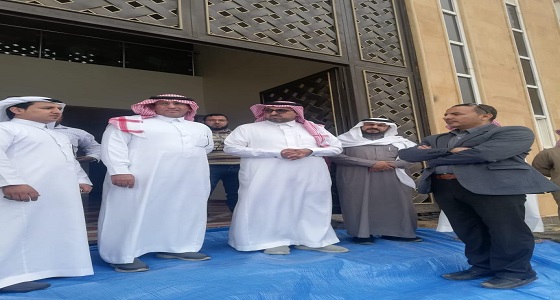 المجلس البلدي يزور مشروع مبنى بلدية الشعف الزيارة 2