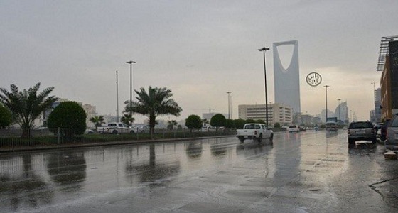تنبيه.. هطول أمطار رعدية على الرياض