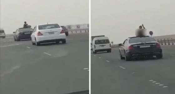 السجن 14 يوما للفتاة التي ظهرت في فيديو ترقص من فتحة السيارة