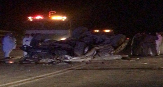 معلومات جديدة عن حادث أضم الذي راح ضحيته شاب وفتاة مجهولة الهوية 