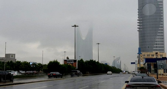 تنبيه.. استمرار هطول أمطار رعدية على الرياض